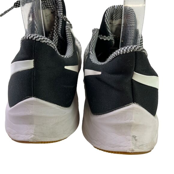 Nike Mens BQ9261-001 Zoom Winflo Black White Running Sneakers Lace Up Shoes 7.5 - Picture 11 of 16